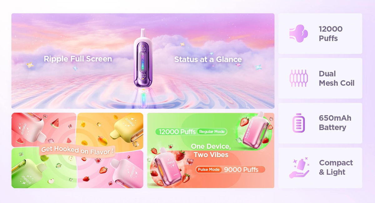 GEEK BAR Meloso Max 2 by Geek Bar — product image