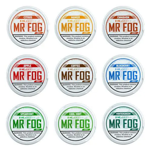 Mr Fog Dry Nicotine Pouches