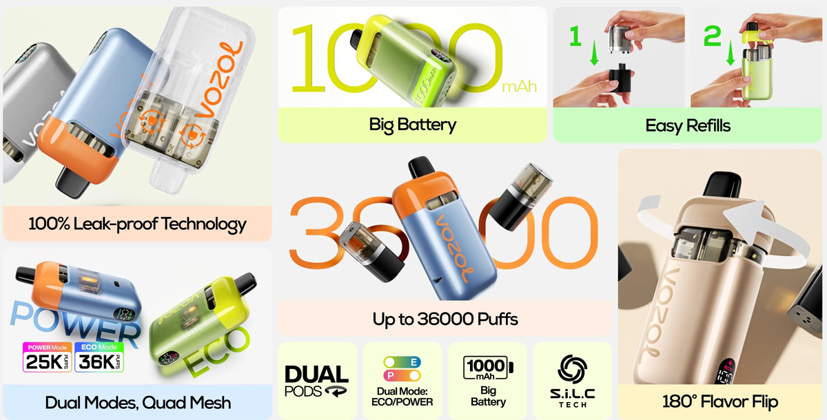 VOZOL NEON PLUG Max by Vozol — product image